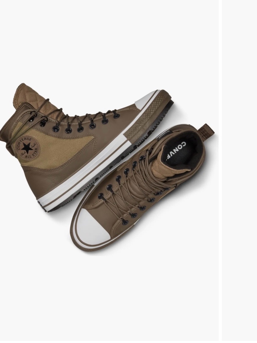 These are Converse Chuck Taylor All Star All Terrain Waterproof boots